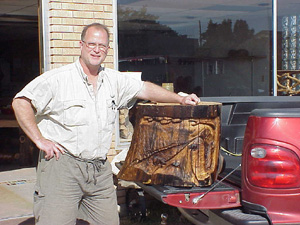 the begining of carved tables