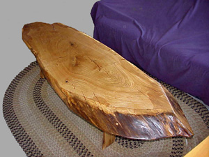 oval coffee table