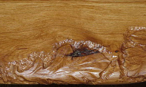 carved coffee table RE bentley