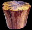 glass top stump table