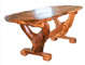 oak wooden top table