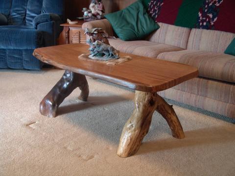 tree oak coffee table RE the Matte