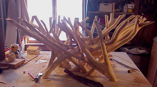 glass top tangle in progress
